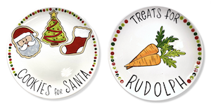 Santa Monica Cookies for Santa & Treats for Rudolph
