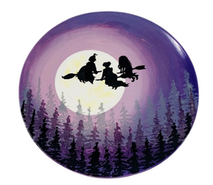 Santa Monica Kooky Witches Plate