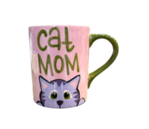 Santa Monica Cat Mom Mug