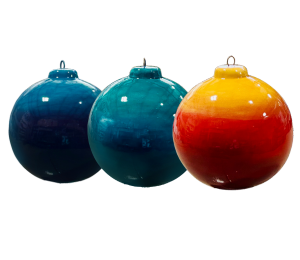 Santa Monica Jewel Toned Ombre Ornament