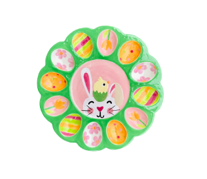 Santa Monica Easter Sherbet Egg Plate