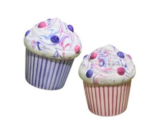 Santa Monica Shaving Cream Cupcakes