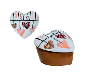 Santa Monica Heart Slanted Box